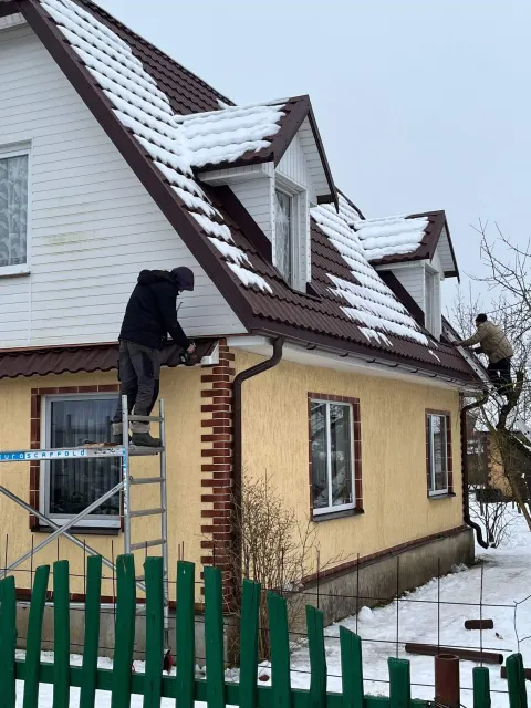 Ūdens noteksistēmas montāža privātmājai